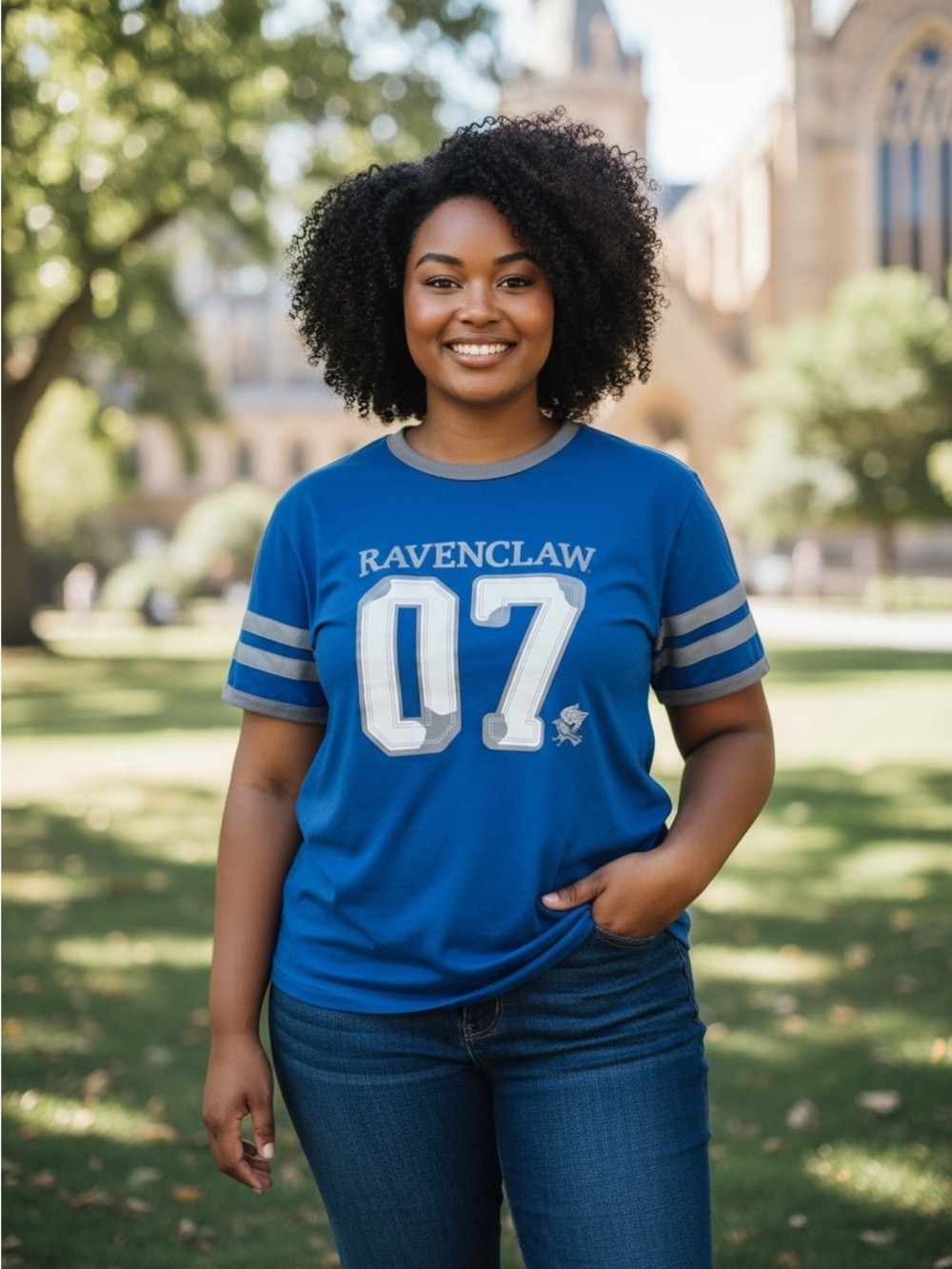 NWT Official Universal Studios Ravenclaw T shirt.